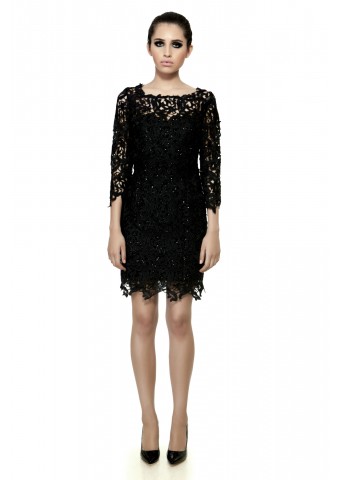 ‘Witchcraft in Lace’ Black Dress